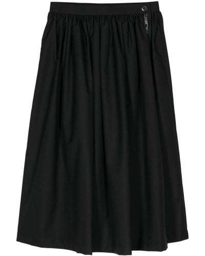 Junya Watanabe Wool A-line Skirt - Black