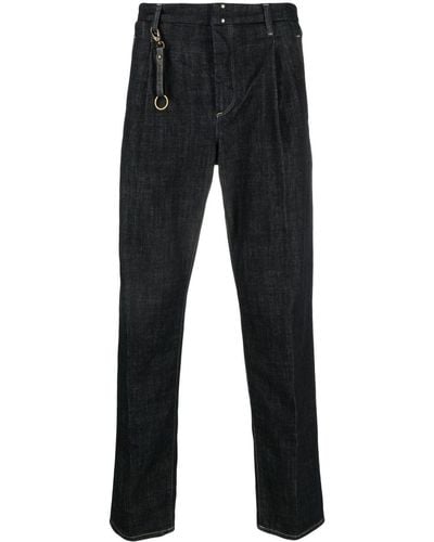 Incotex Straight Jeans - Zwart