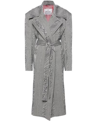 Vivienne Westwood Paulina Virgin Wool Maxi Coat - Grey