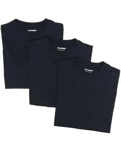 Jil Sander ロゴ Tシャツ セット - ブルー