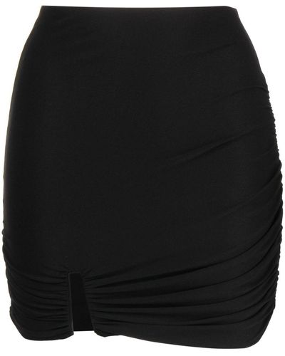 Alix Hannah High-waist Mini Skirt - Black
