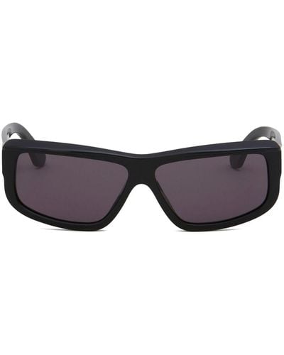 Marni Annapuma Circuit Rectangle-frame Sunglasses - Brown