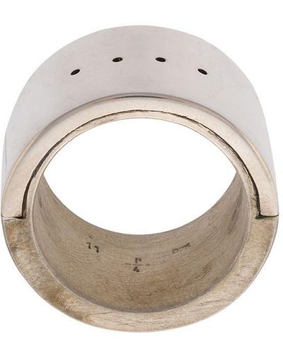 Parts Of 4 Sistema 4 Hole Ring - Metallic