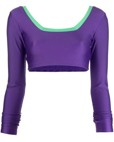 PUMA Cropped Top - Paars