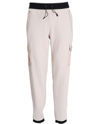 EA7 Pantalones de chándal con cordones - Neutro