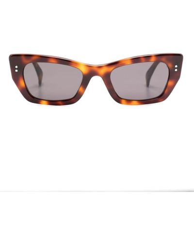 KENZO Tortoiseshell cat-eye frame sunglasses - Marrone
