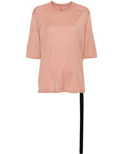 Rick Owens Walrus T Cotton T-shirt - Pink