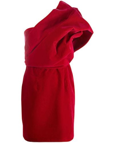 Tom Ford Asymmetrisches Minikleid - Rot
