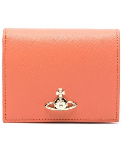 Vivienne Westwood Orb 財布 - オレンジ