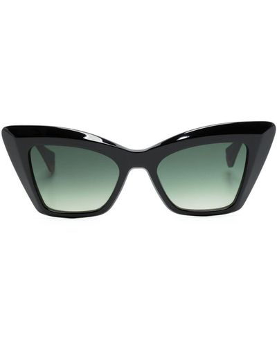 Gigi Studios Rosalie Cat-eye Sunglasses - Green