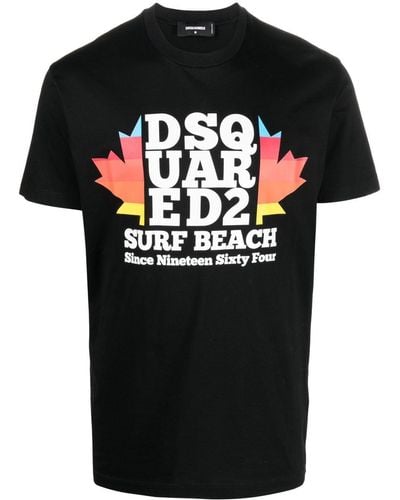 DSquared² グラフィック Tシャツ - ブラック