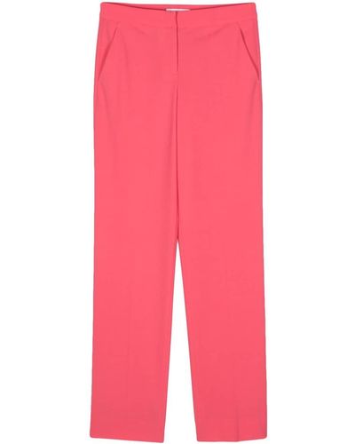 Lardini Tapered Tailored Trousers - Pink