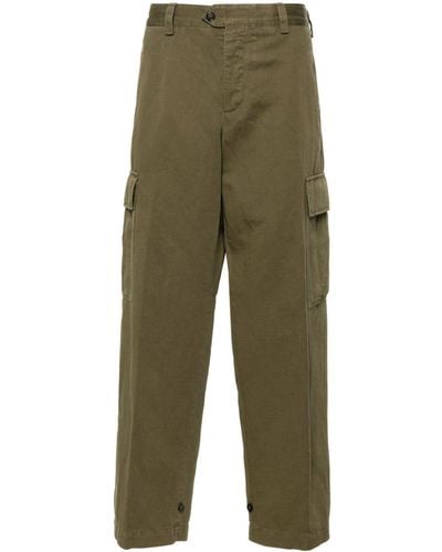 PT Torino Straight-leg Cargo Pants - Green