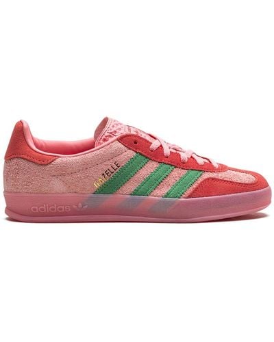 adidas Gazelle Indoor "semi Pink Spark/preloved Scarlet" Sneakers - Red