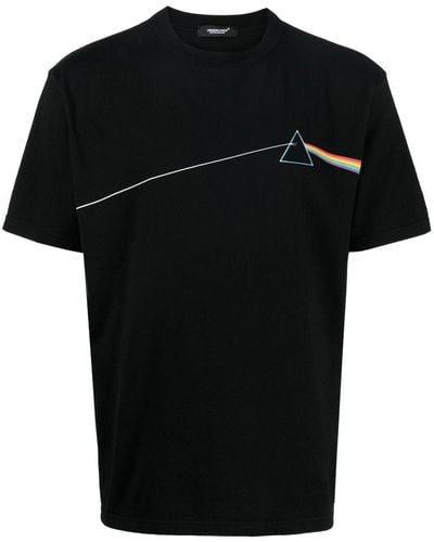 Undercover T-shirt Pink Floyd à imprimé graphique - Noir
