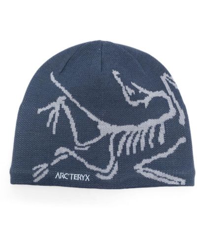 Arc'teryx Bird Intarsien-Mütze - Blau