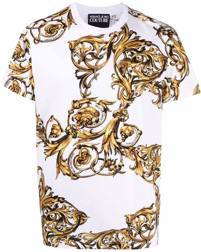 Versace バロッコ Tシャツ - ホワイト
