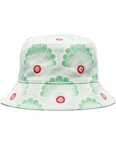 Casablancabrand Cappello bucket con stampa - Verde