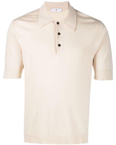 PT Torino Short-sleeve Polo Shirt - Natural