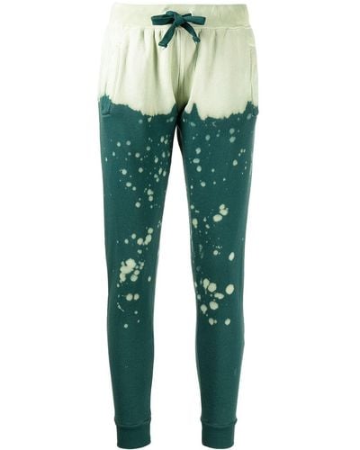 LA DETRESSE The King Abstract-print Track Trousers - Green