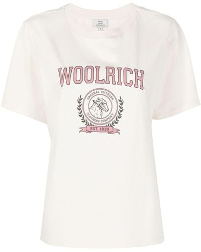 Woolrich Ivy Cotton T-shirt - White