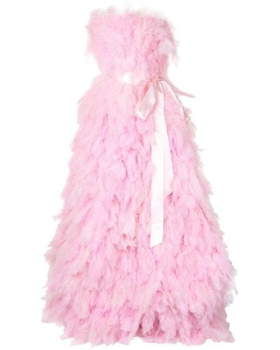Isabel Sanchis ストラップレス ドレス - ピンク