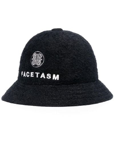Facetasm Embroidered-logo Detail Hat - Black