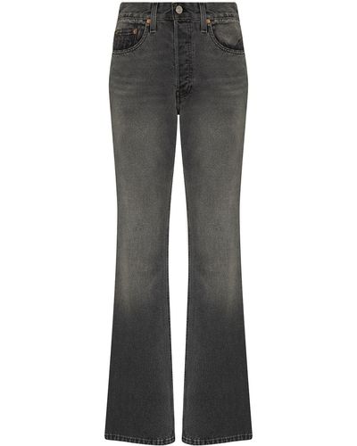 RE/DONE Bootcut Jeans - Zwart