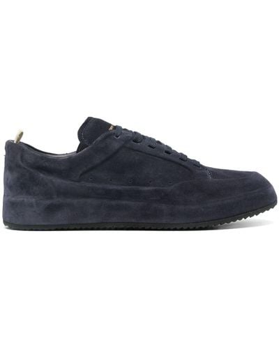 Officine Creative Covered 001 Suede Sneakers - Blue