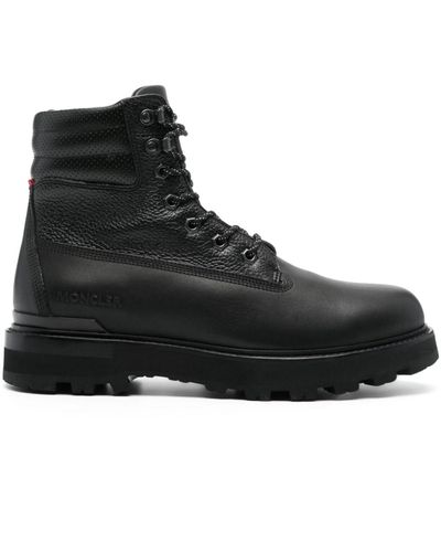 Moncler Botas Peka con cordones - Negro