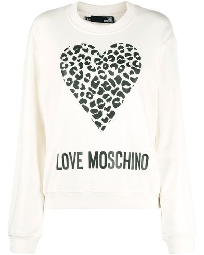 Sweats et pull overs Love Moschino pour femme | Réductions en ligne jusqu'à  59 % | Lyst