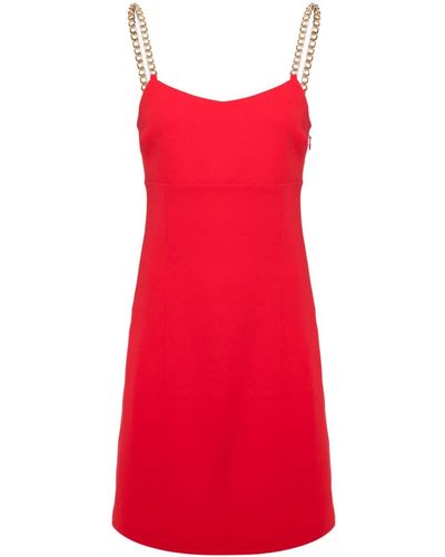Michael Kors Mini-jurk Met Kettingband - Rood