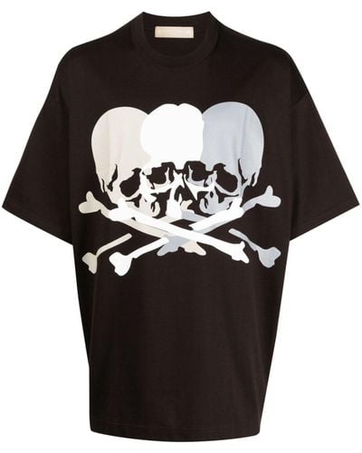 MASTERMIND WORLD スカルプリント Tシャツ - ブラック