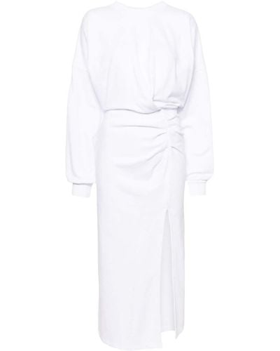 Isabel Marant Salomon Cotton Maxi Dress - White