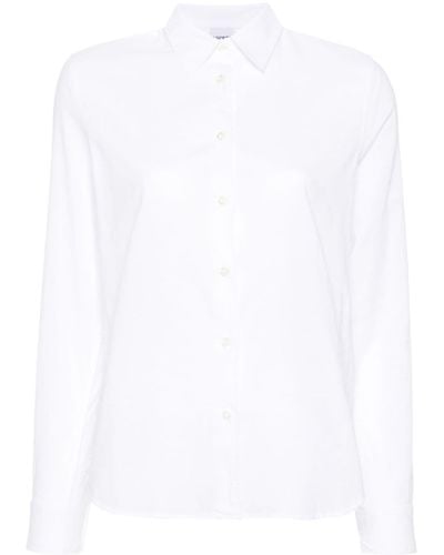 Aspesi Chambray Cotton Shirt - White