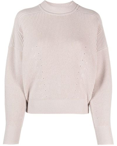 Isabel Marant Crew-neck Wool Sweater - Pink