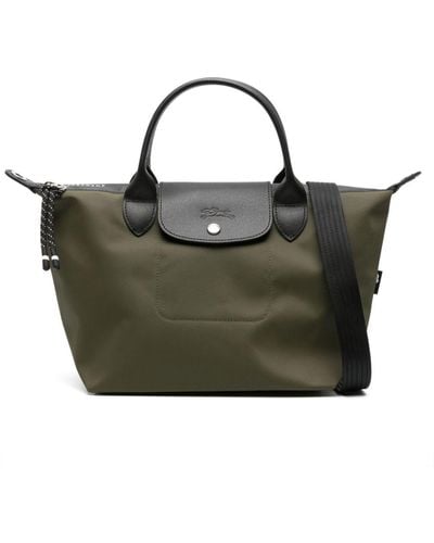 Longchamp Small Le Pliage Energy Econyl-leather Bag - Green