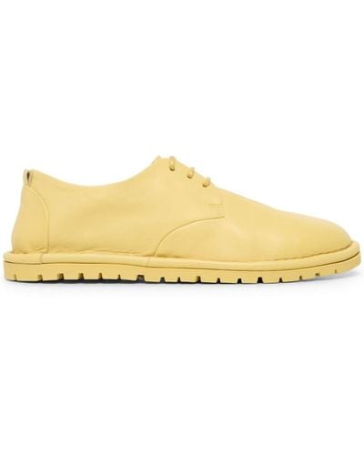 Marsèll Sancrispa Leather Oxford Shoes - Yellow