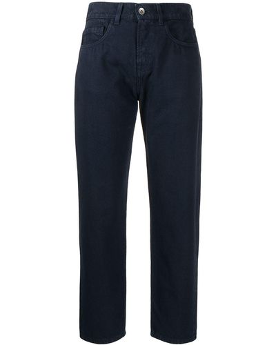 YMC Pantalones Tearaway ajustados - Azul