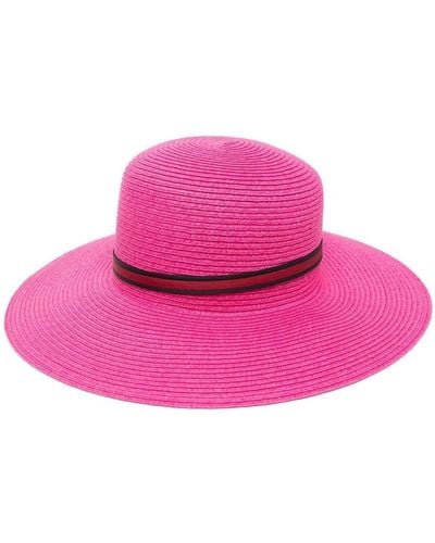 Borsalino Giselle Straw Hat - Pink
