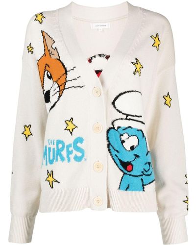 Chinti & Parker Cardigan Smurf con scollo a V - Blu