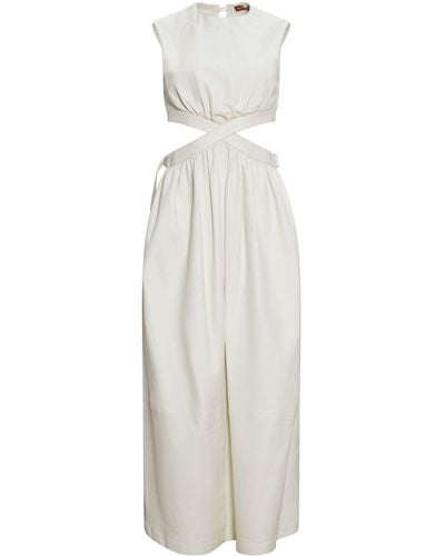 Altuzarra Cut-out Sleeveless Dress - White