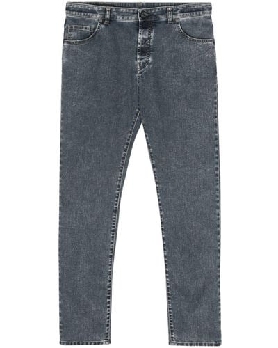 Peserico Logo-patch Jeans - Blue