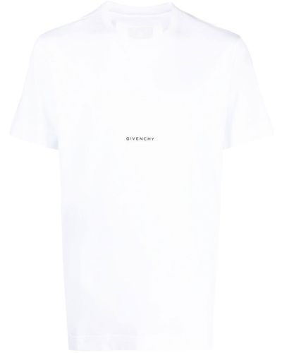 Givenchy T-shirt Met Logoprint - Wit
