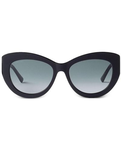 Jimmy Choo Xena Cat-eye Sunglasses - Blue