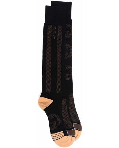 Gucci Interlocking G Logo Socks - Black