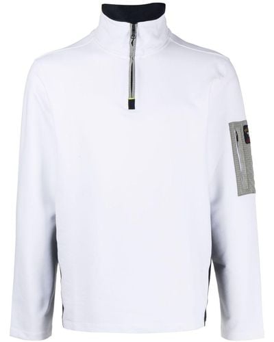 Paul & Shark Sleeve-pocket High-neck Sweater - White