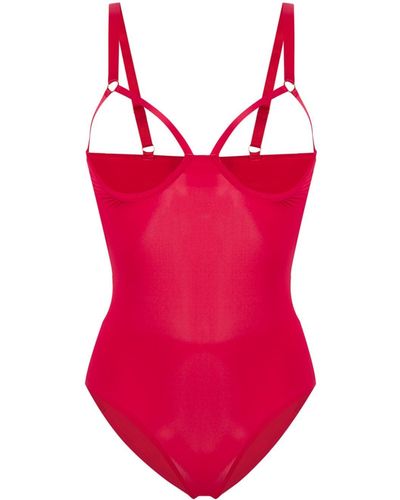 Maison Close Tapage Nocturne Thong Bodie - Red