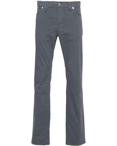 Brioni Chamonix Mid-rise Straight-leg Jeans - Blue