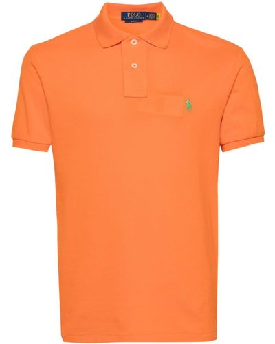 Polo Ralph Lauren Katoenen Poloshirt - Oranje